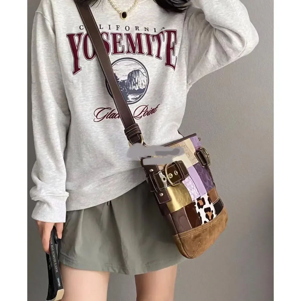 Coach patchwork cow